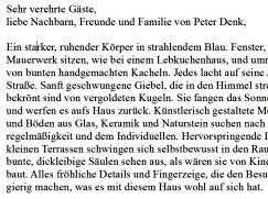 Eröffnungsrede Denk-Haus Dachau von Bärbel Schäfer